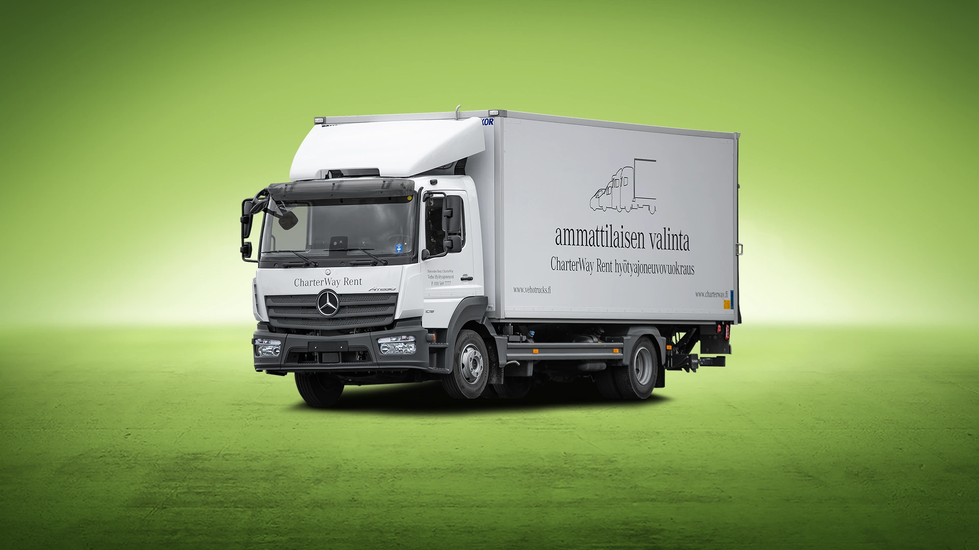 Jakeluauton vuokraus