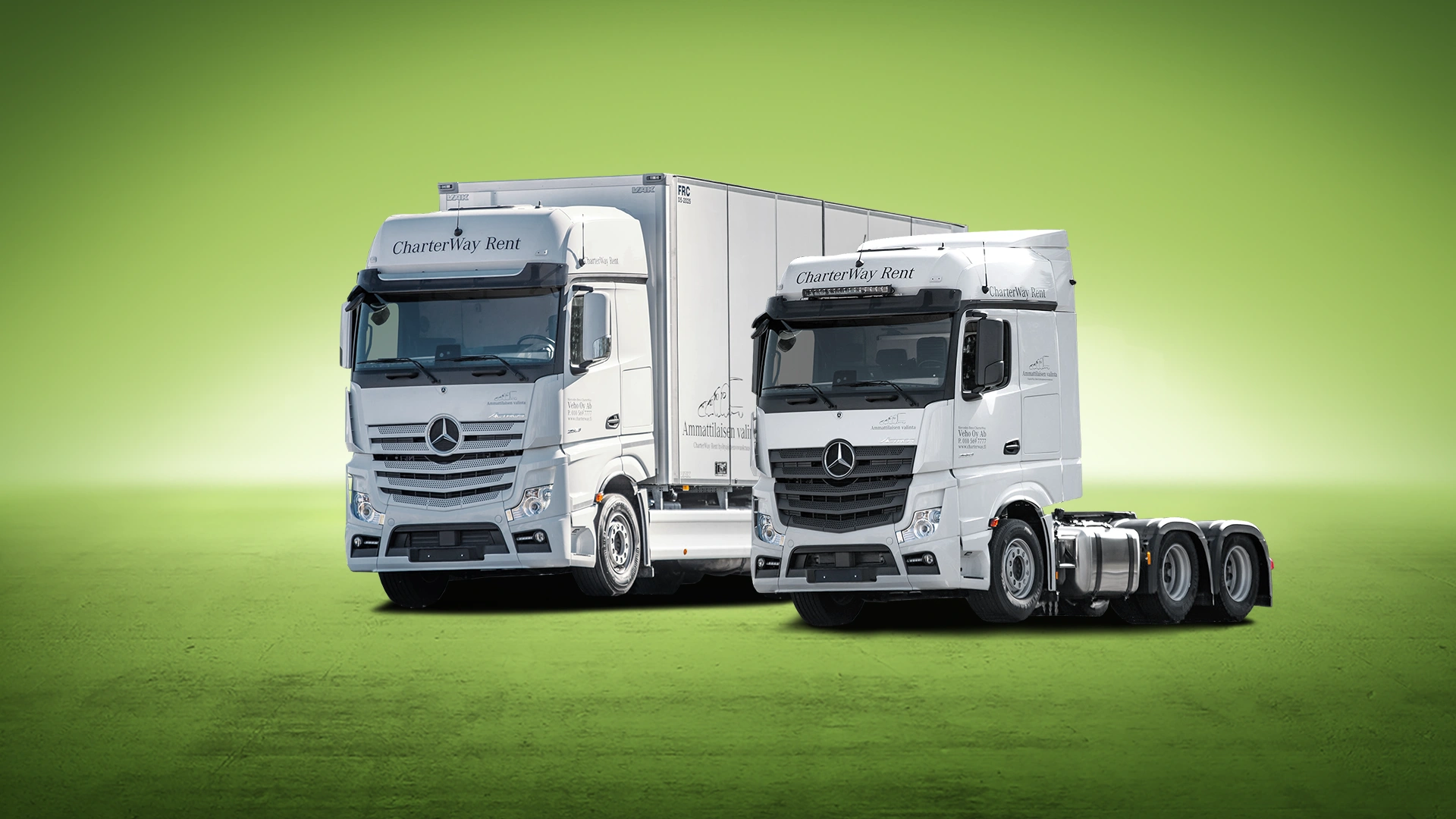 Kuorma-auton vuokraus Veholta