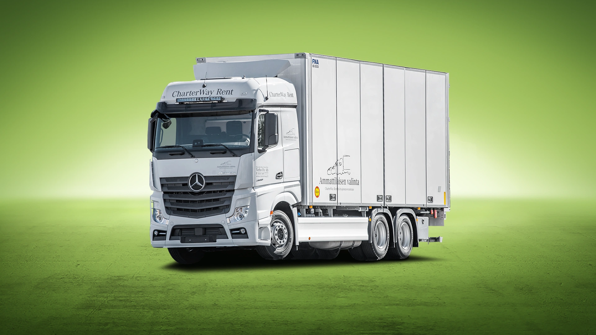 Vuokraa kaukoliikenneauto