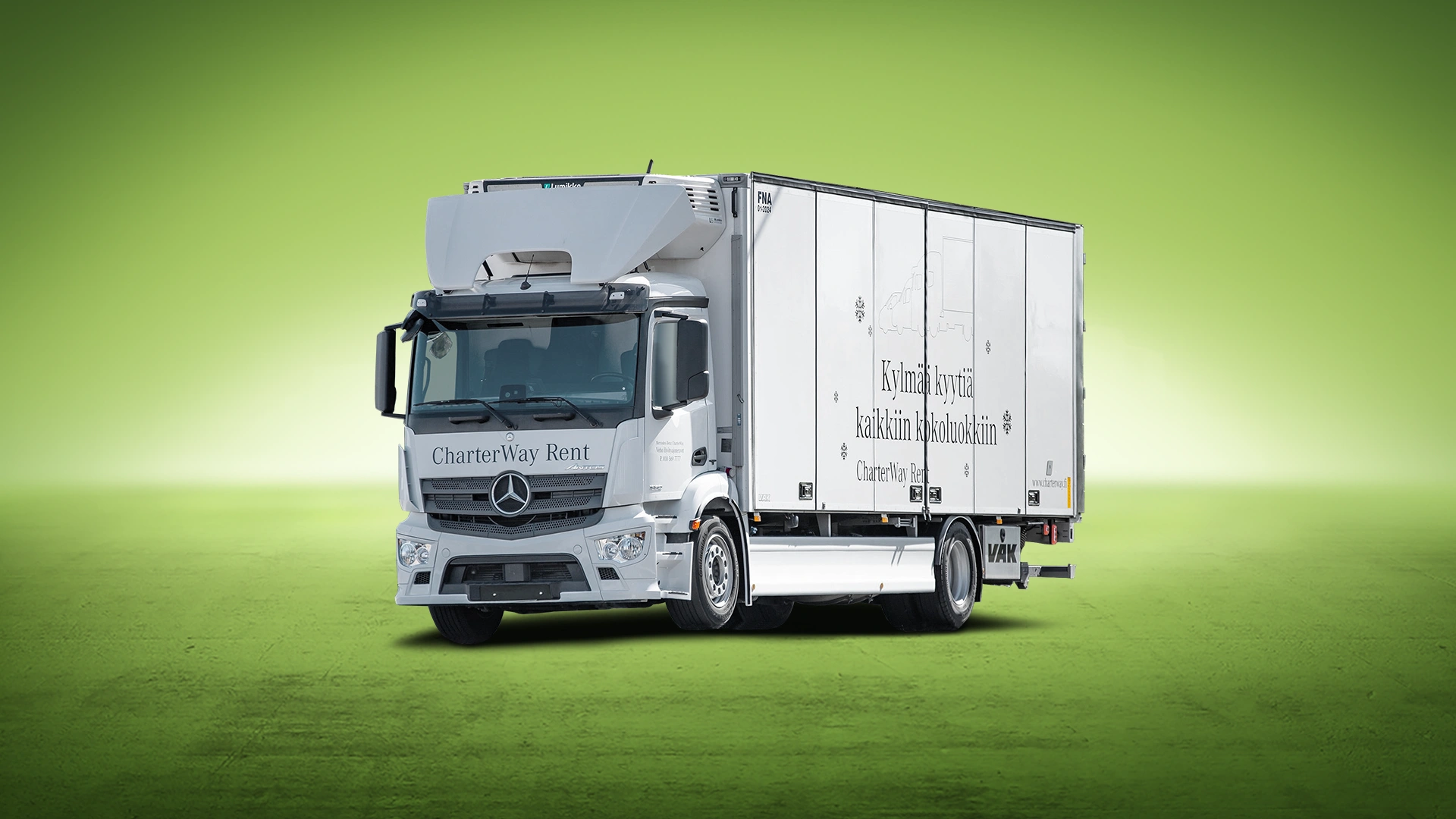 Kylmäauton vuokraus