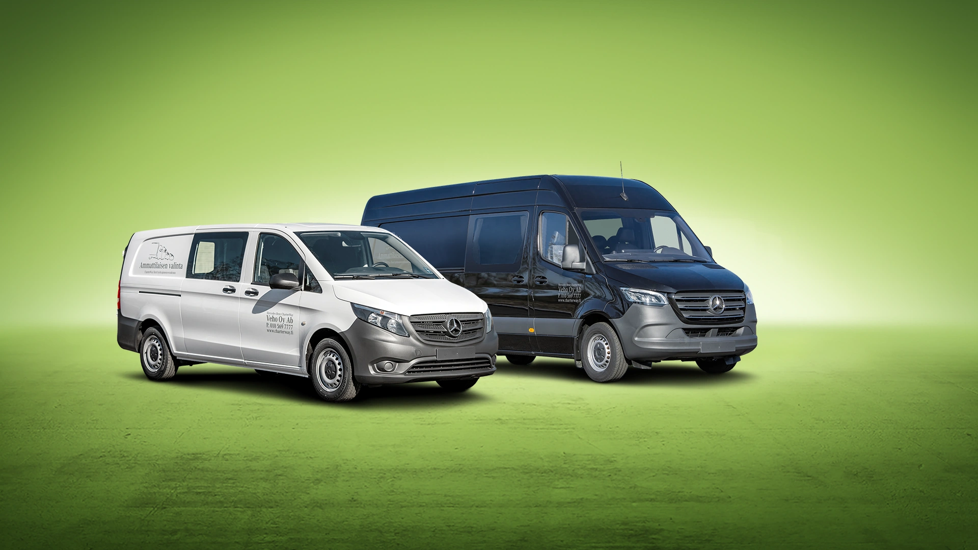 Pakettiauton vuokraus Veholta