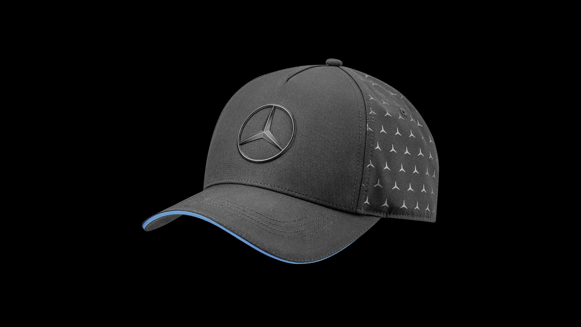 Mercedes-Benz Collection aikuisten musta lippalakki.