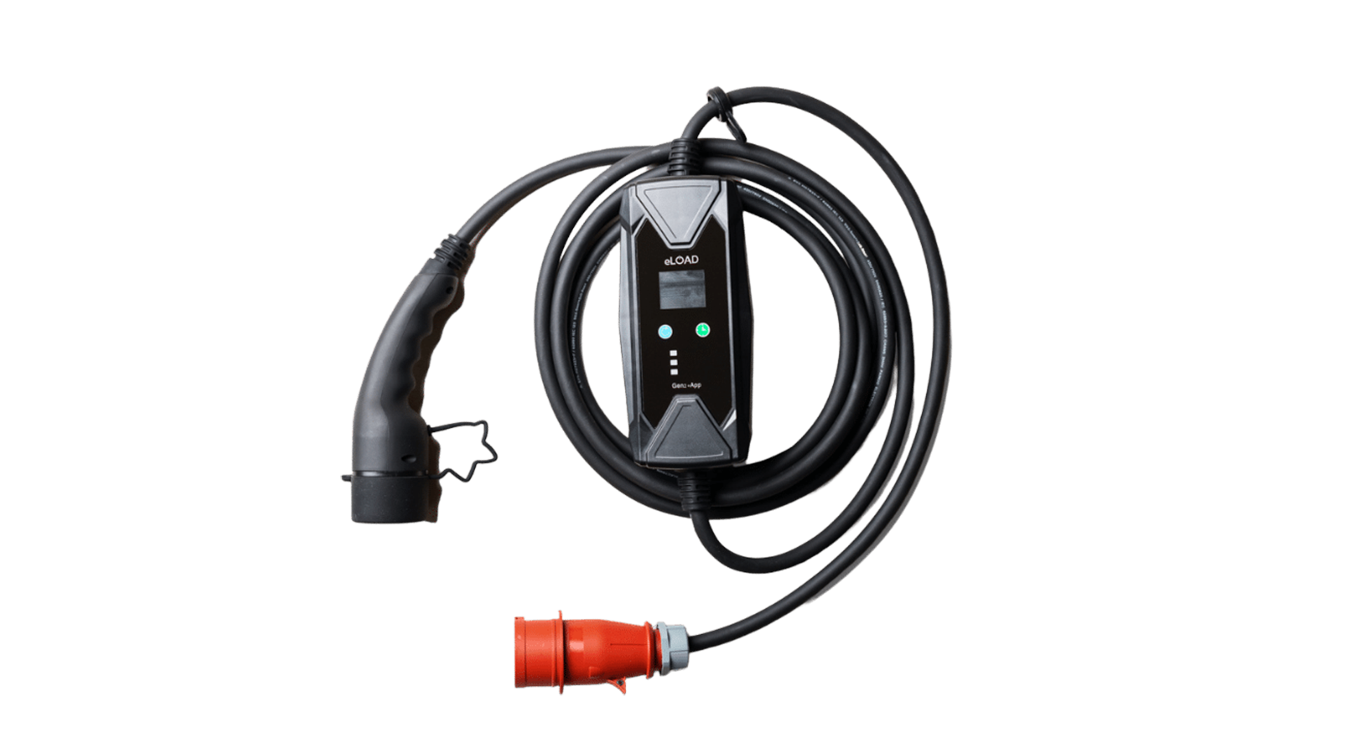 eLoad Gen 2 -latauslaite valkoisella taustalla.