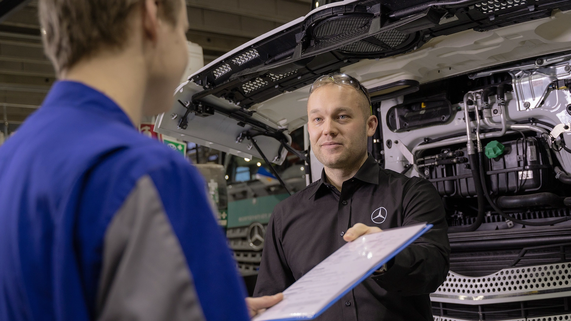 Huolenpitosopimus Mercedes-Benz-kuorma-autoille