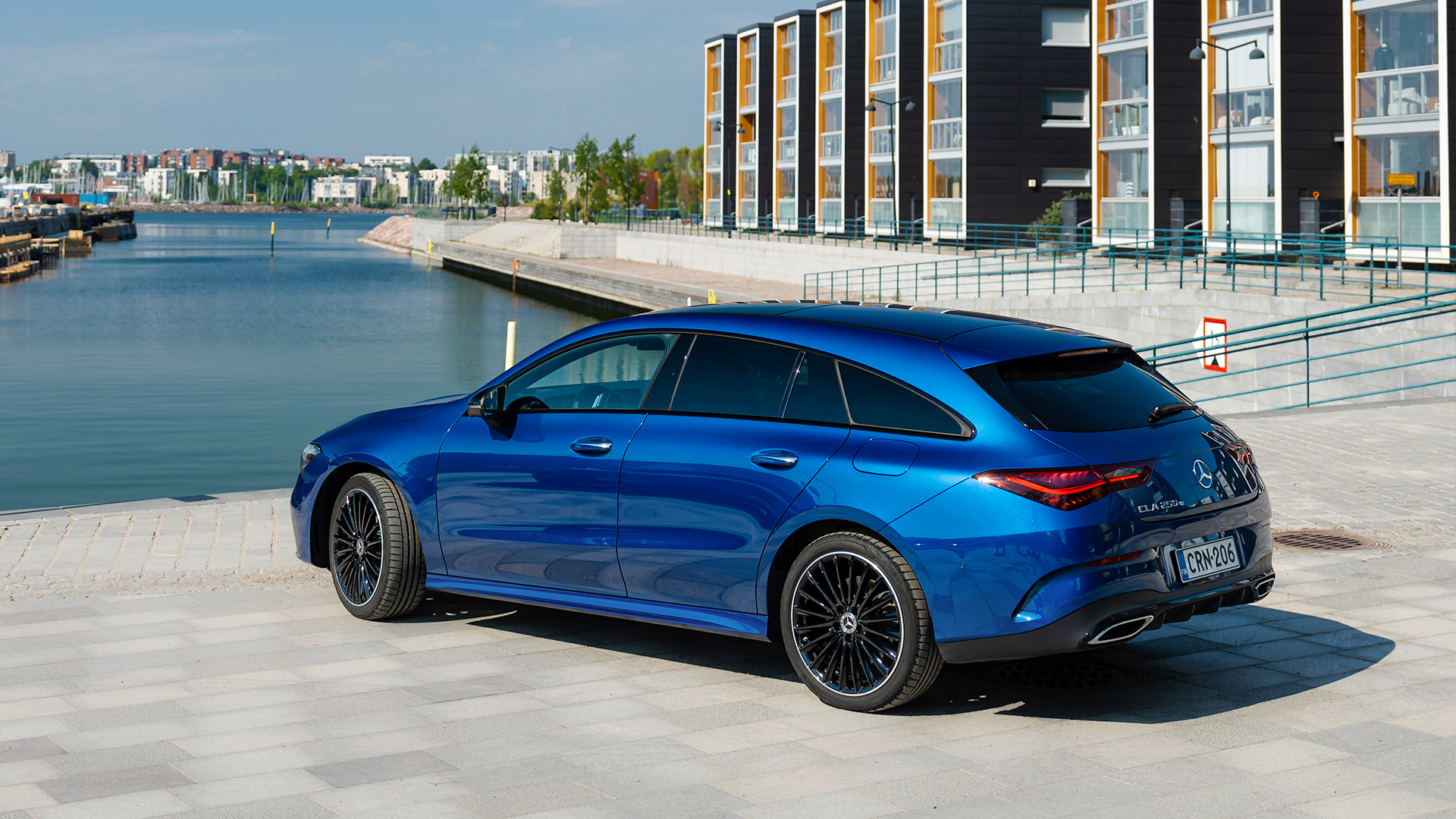 CLA Jätkäsaaren rannassa kuvattuna