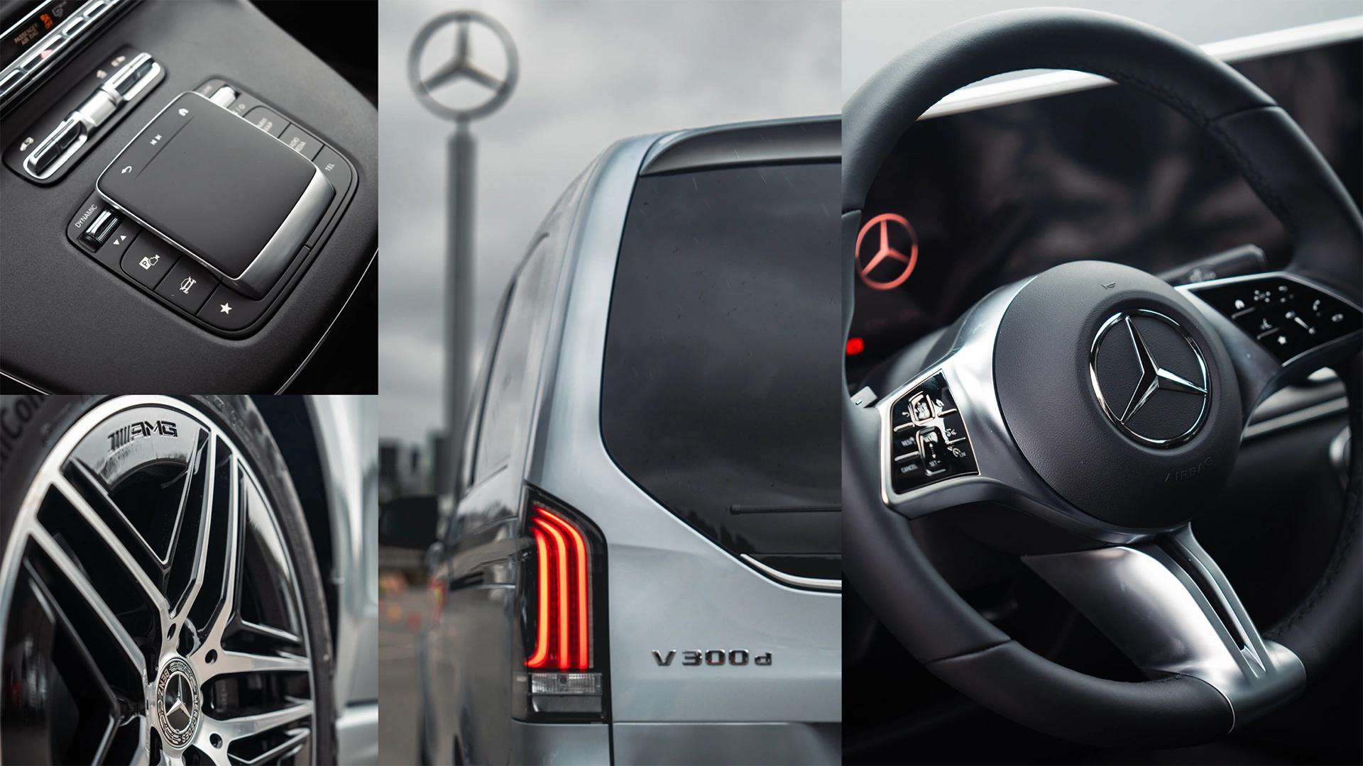 V-sarjan yksityiskohtia